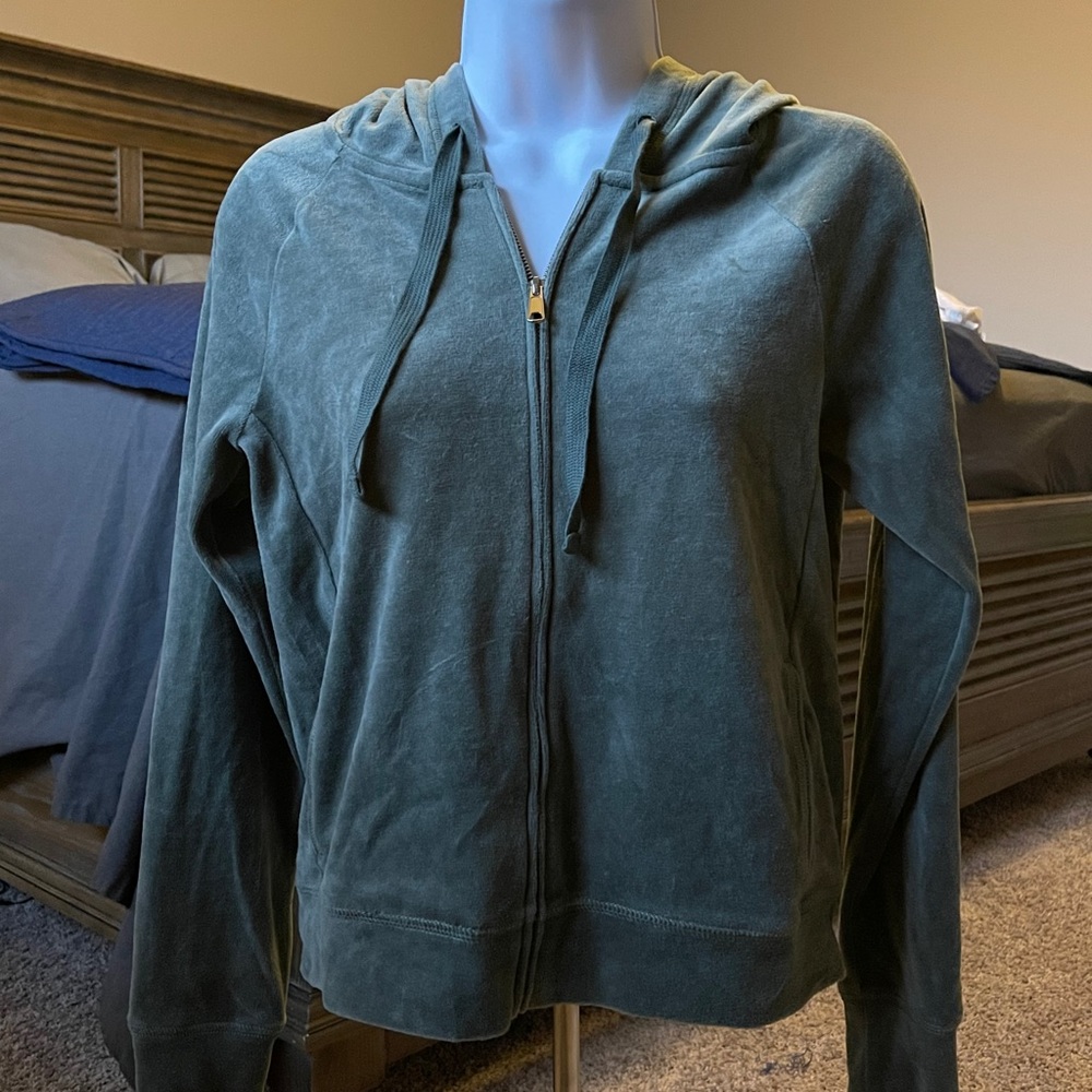 Green Aerie full zip jacket